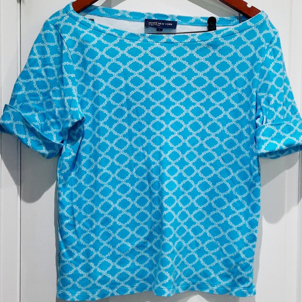 Jones New York Printed Top